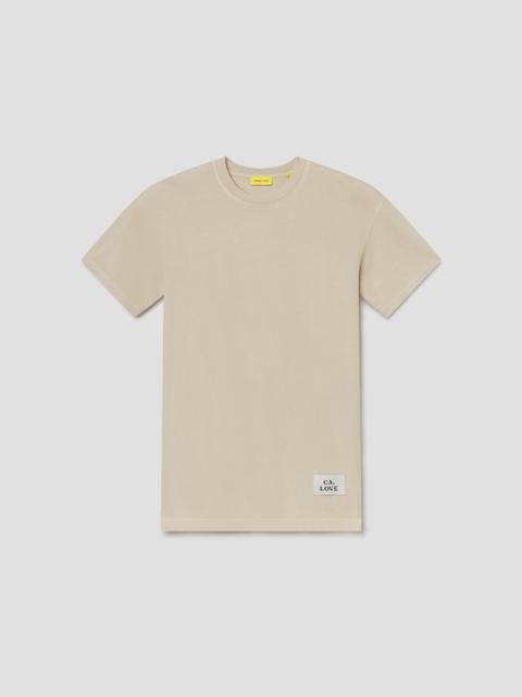 AGOLDE AGOLDE X TUPAC CA LOVE SHORT SLEEVE TEE IN KHAKI