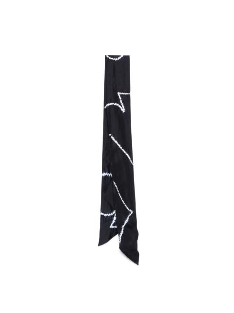 SUZUSAN silk twill scarf