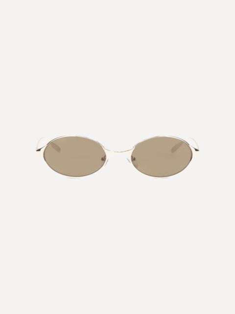 Alexander McQueen Neo oval Sunglasses