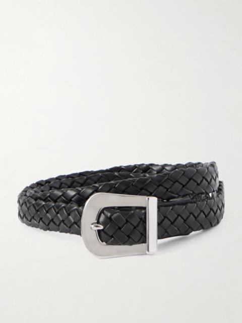 GABRIELA HEARST Marija Woven Leather Belt