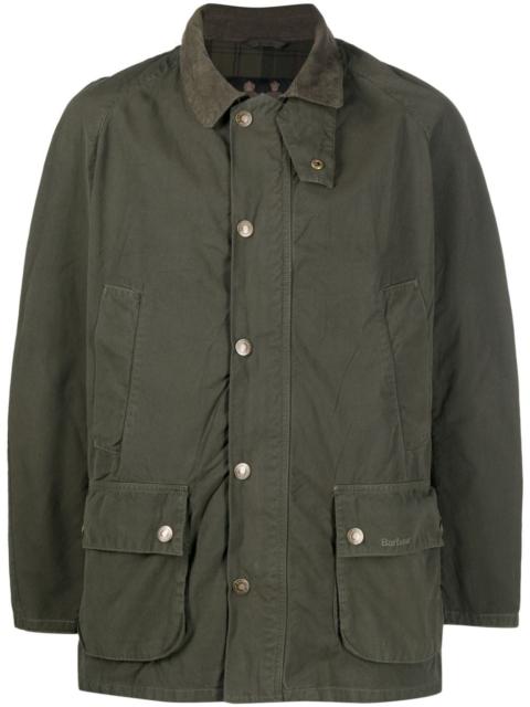 Barbour spread-collar shirt jacket