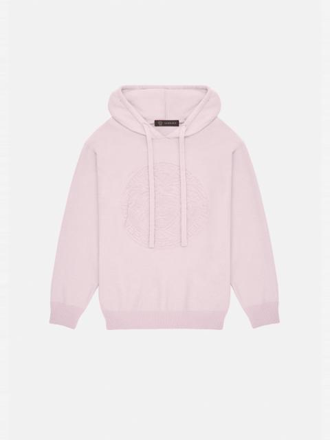 VERSACE Medusa Wool and Cashmere Hoodie