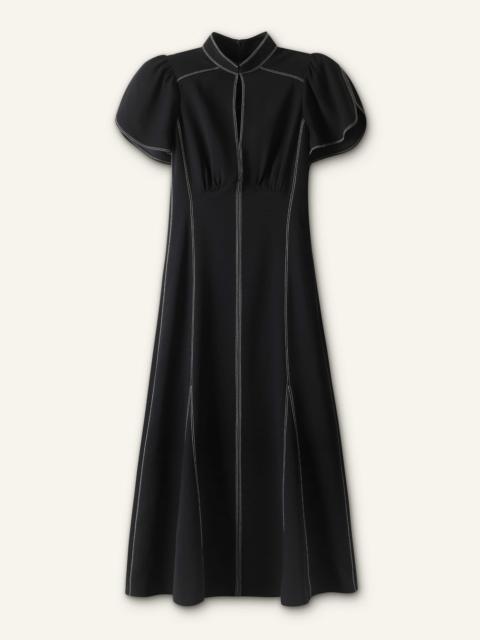 ME+EM Topstitch Midi Dress