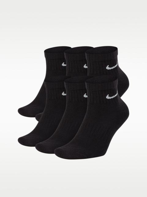 Nike Nike Everyday Cushioned Training Ankle Socks (6 Pairs)