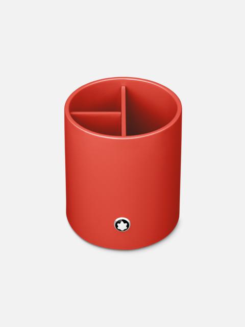 Montblanc Round pen holder in coral lacquer