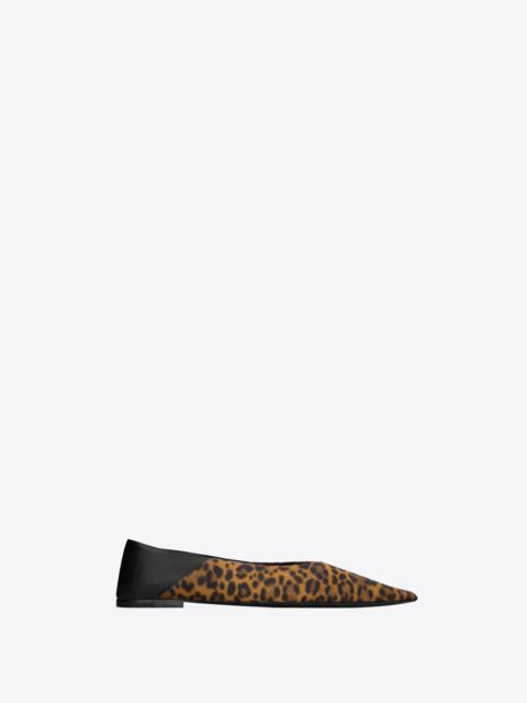 SAINT LAURENT nour slippers in grosgrain