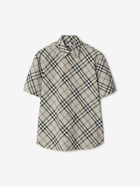 Burberry Check Cotton Shirt