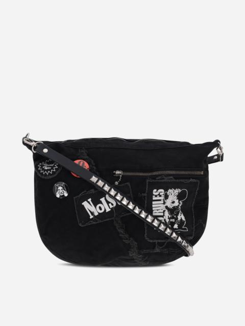 Hysteric Glamour Studs Belt Shoulder Bag Black