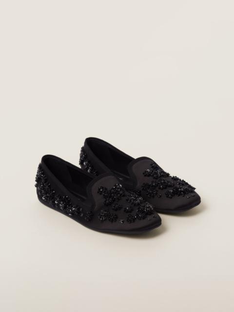 スリッポン MiuMiu | Velvet slippers 5S088E_068_F0002_F_005 MiuMiu | Velvet slippers 5S088E_068_F0002_F_005 (MiuMiu