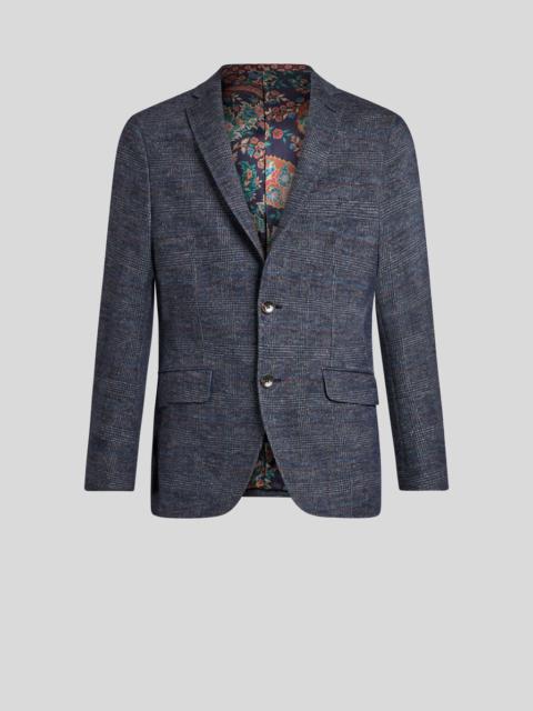 SILK AND ALPACA WOOL BLAZER