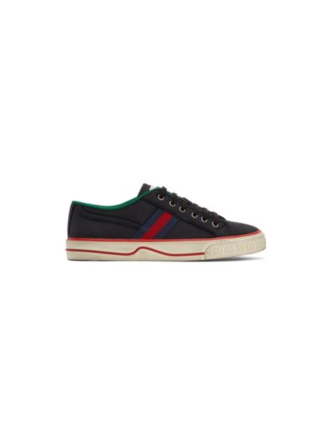 GUCCI Black GG 'Gucci Tennis 1977' Sneakers