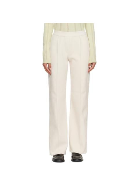 HIGH SPORT Off-White Evie Trousers