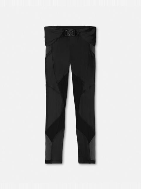 VERSACE JEANS COUTURE V-Emblem Leggings