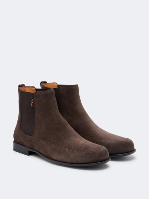Tod's Suede ankle boots