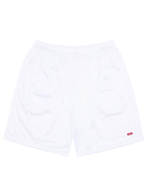 Supreme Small Box Baggy Mesh Short 'White'