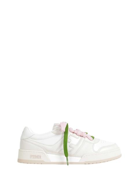 FENDI Match Leather Sneakers
