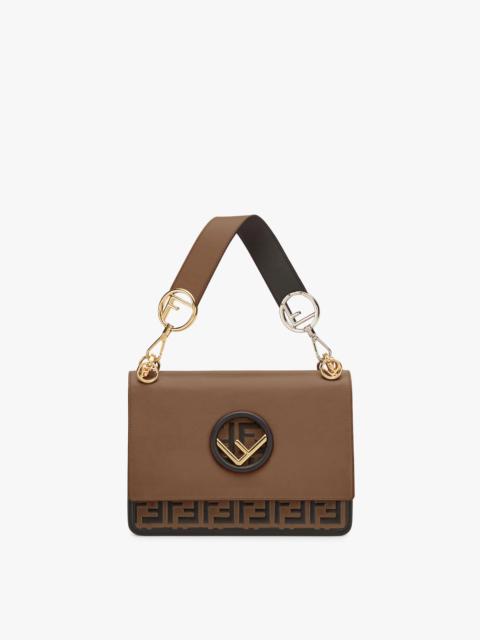 FENDI Brown leather bag