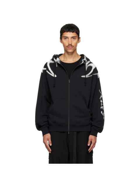 Y-3 Black Chito Edition Graphic Zipper Hoodie