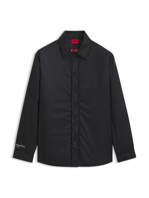 HUGO OVERSIZED-FIT OVERSHIRT IN RIPSTOP FABRIC