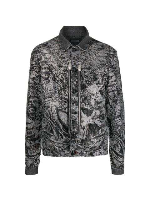 crystal-embellished jacket