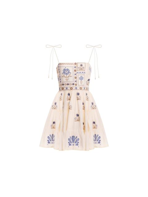 Agua by Agua Bendita Lima Mini Chivas Mini Dress