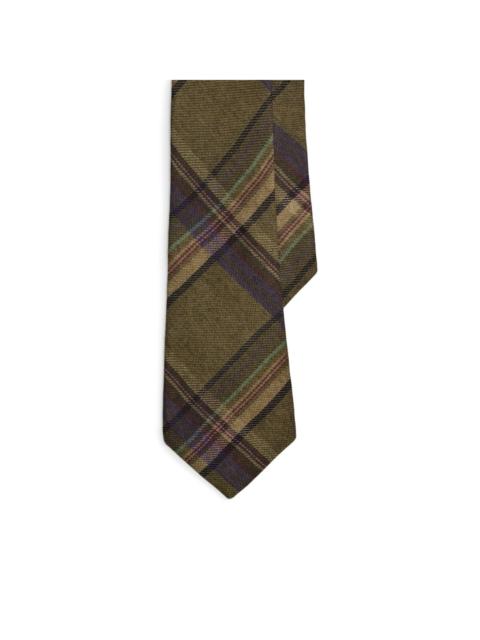 Ralph Lauren plaid-check tie