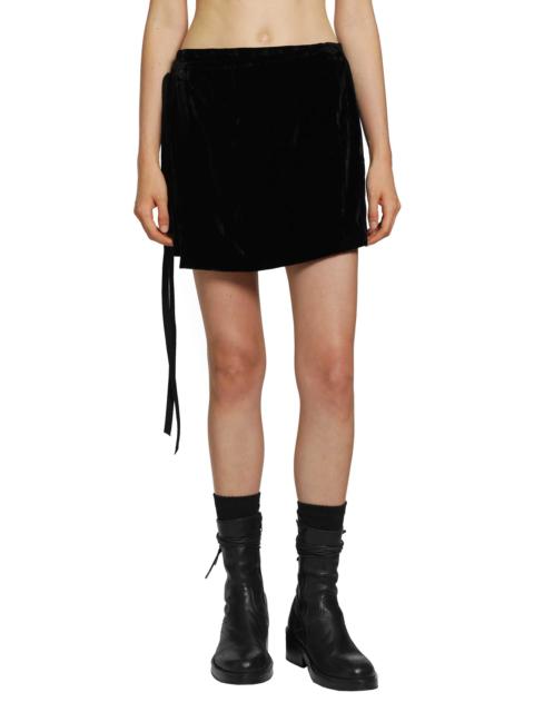 Ann Demeulemeester Jolien Mini Wrap Skirt