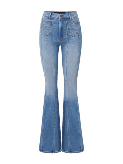 VERONICA BEARD BEVERLY SKINNY-FLARE JEANS