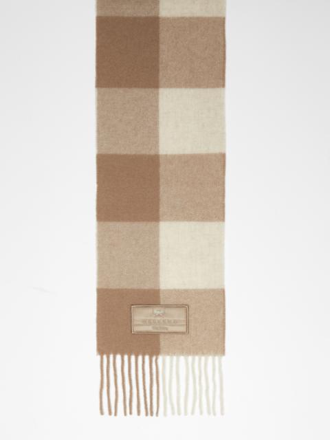 WEEKEND Max Mara ORA Chequered wool scarf