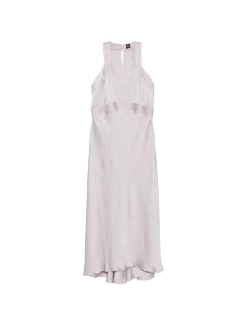 BOSS halterneck midi dress