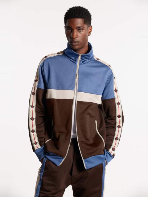 DSQUARED2 D2 ZIP TECHNICAL SWEATSHIRT