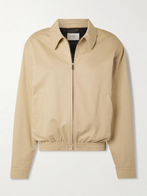 SAINT LAURENT Cotton-twill Jacket