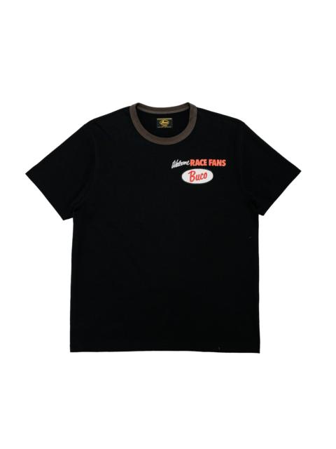 The Real McCoys BC26004 Buco Tee / Welcome Racing Fans! Black/Charcoal