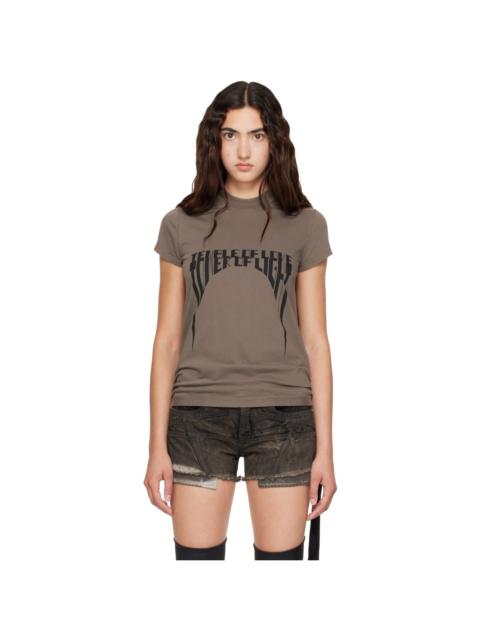 Rick Owens DRKSHDW Taupe Tower Small Level T-shirt