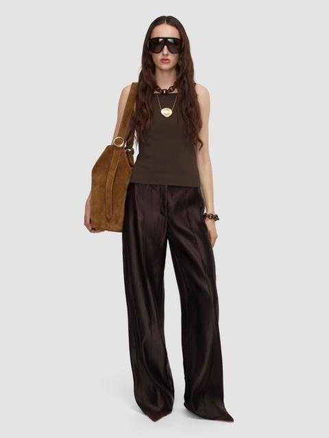 JOSEPH Jnane Silk Linen Blend Trousers