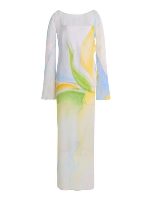 SIGNIFICANT OTHER Milou Printed Chiffon Maxi Dress multi