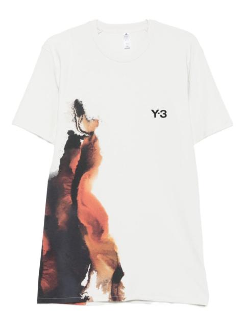 Y-3 abstract-print T-shirt