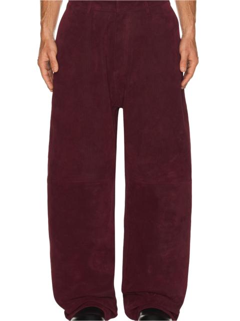 424 Daddy Corduroy Leather Trouser