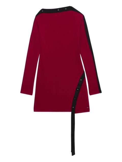 GCDS button trim dress