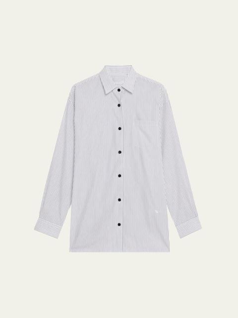 MARIA McMANUS Striped A-Line Tunic Shirt