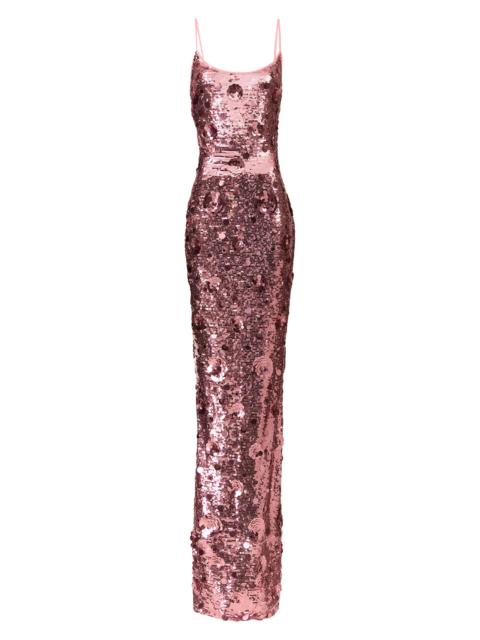 THE NEW ARRIVALS ILKYAZ OZEL Women's Isis Sequined Gown - Fleur De Fleurs