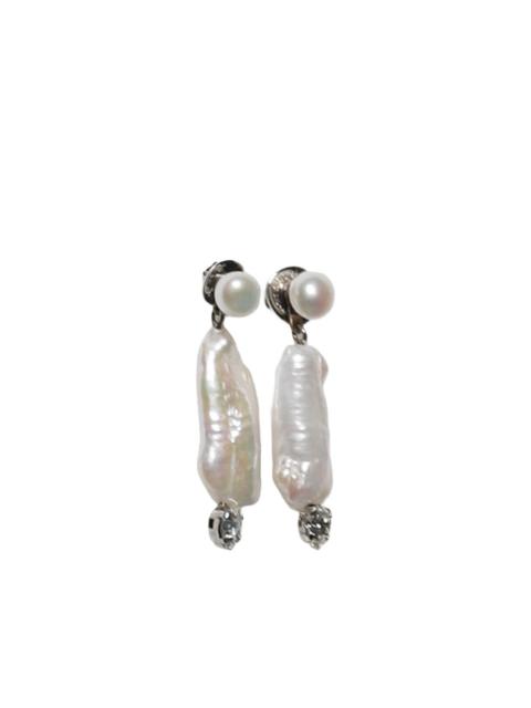 Simone Rocha pearl crystal earrings