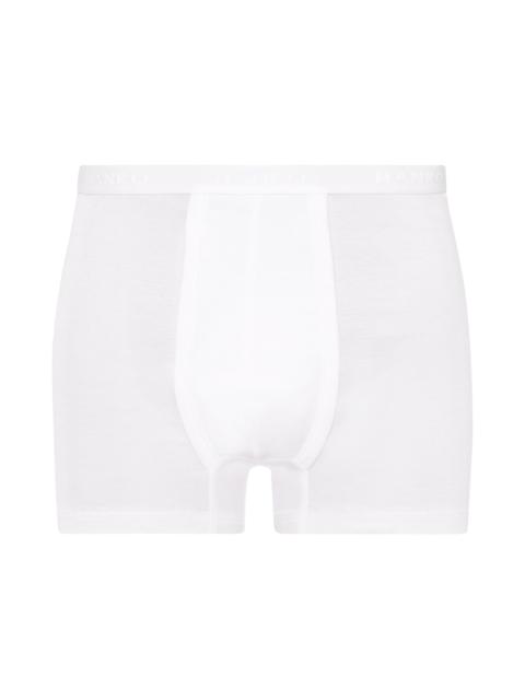HANRO Cotton Pure Cotton Boxer Brief With Fly