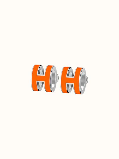 Hermès Mini Pop H earrings