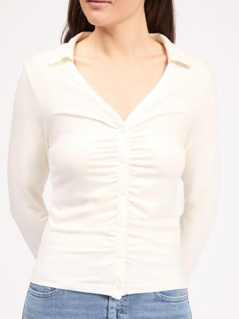 rag & bone Lucy Ruched Top