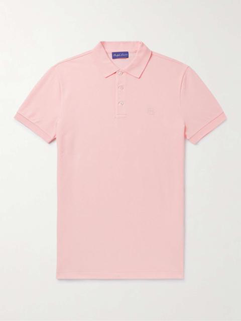 Ralph Lauren Logo-Embroidered Cotton-Piqué Polo Shirt