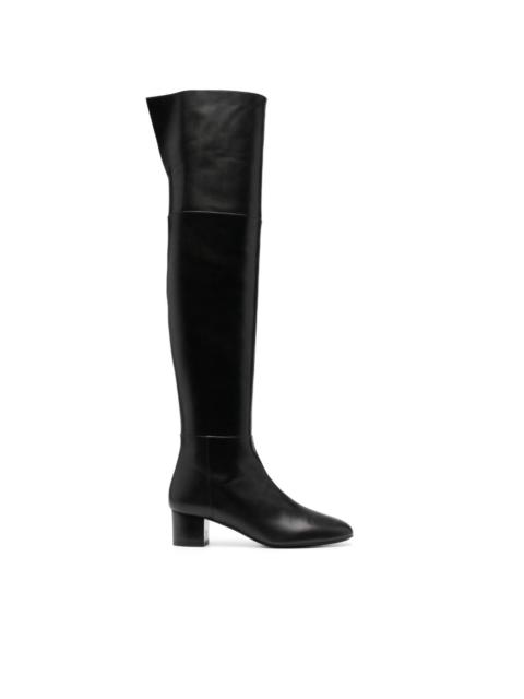 knee-high 60mm leather boots