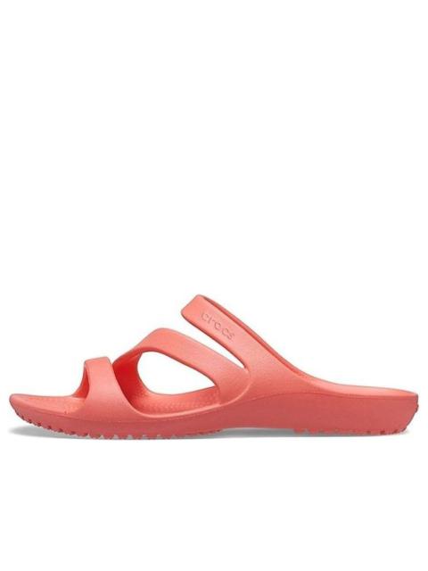 crocs (WMNS) Crocs Orange Red Slippers 206756-6SL