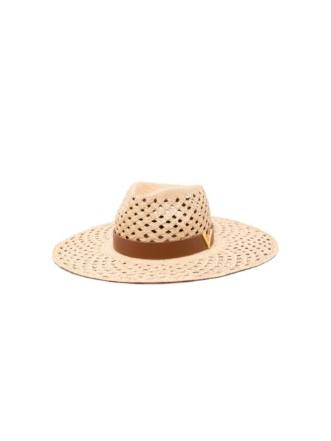 Valentino VLogo straw hat