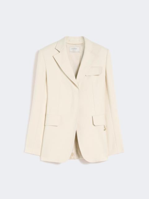 Sportmax GETTI Gabardine blazer - VANILLA